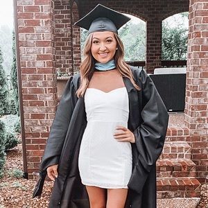 Superdown White Marianne Bachelorette Mini Dress